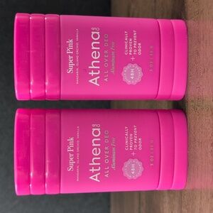 Athena Club All Over Deo In Super Pink 3oz Bundle Of Two